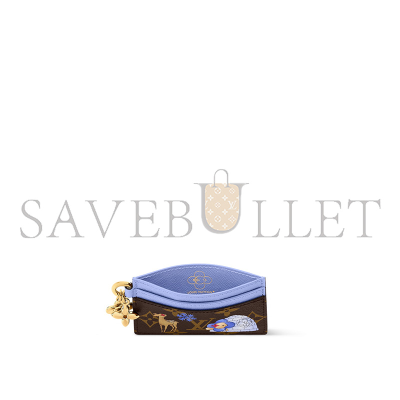 LOUIS VUITTON LV CHARMS CARD HOLDER M15324 (10.2*7.3*0.3cm) LOUIS VUITTON LV CHARMS CARD HOLDER M15324 (10.2*7.3*0.3cm)